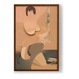 Pin-Up - Framed Canvas