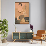Pin-Up - Framed Canvas