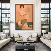 Artist5 - Art - Pin-Up - Framed Canvas