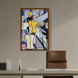 Artist5 - Art - Bauhaus Stairway - Framed Canvas