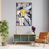 Bauhaus Stairway - FLOATING FRAME