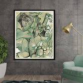 Artist6 - Art - Abstract Expressions Of Humanity - Framed Wall Art