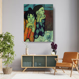 Contemplative Duo - Wall Canvas