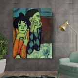 Artist6 - Art - Contemplative Duo - Wall Canvas