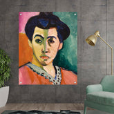 Artist6 - Art - Colorful Portrait 002 - Acrylic Wall Photo