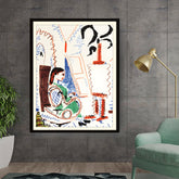 Artist6 - Art - Seated Woman 003 - Framed Wall Art