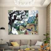 Artist6 - Art - Whimsical Landscape - Acrylic Wall Photo