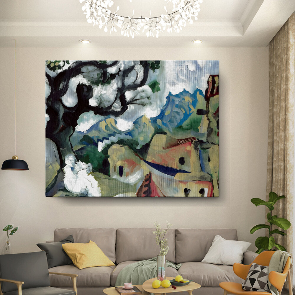 Artist6 - Art - Whimsical Landscape - Wall Canvas