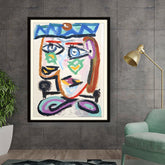Artist6 - Art - Abstract Faces - Framed Wall Art