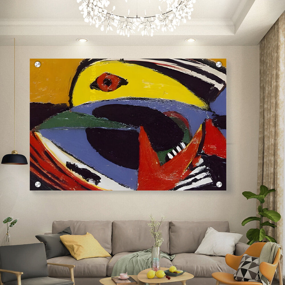 Artist6 - Art - Abstract Bird - Acrylic Wall Photo