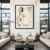 Artist6 - Art - Abstract Embrace - Framed Wall Art