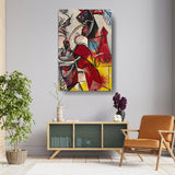 Artist6 - Art - Saxophonist In Red - Wall Canvas