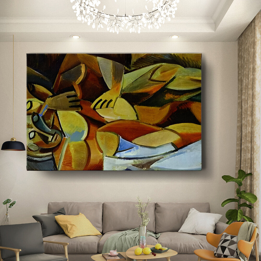 Artist6 - Art - Embrace Of Forms 002 - Wall Canvas