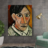 Artist6 - Art - Expressive Portrait - Wall Canvas