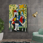 Artist6 - Art - Geometric Woman - Wall Canvas