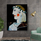 Artist6 - Art - Portrait Of A Woman In Profile - Wall Canvas
