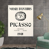 Artist6 - Art - Picasso At Antibes - Acrylic Wall Photo