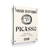 Picasso At Antibes - Acrylic Wall Photo