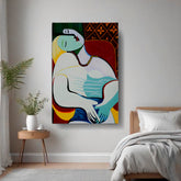 Artist6 - Art - Reclining Woman - Wall Canvas