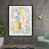 Artist6 - Art - Colorful Encounters - Framed Wall Art