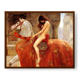 Artist7 - Art - Lady GodIVa - Framed Canvas