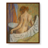 Artist7 - Art - After The Bath Woman With A To - Framed Canvas