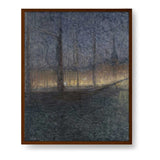 Evening In Kornhamnstorg - Framed Canvas