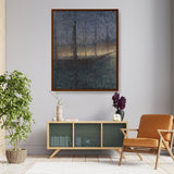 Evening In Kornhamnstorg - Framed Canvas