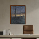 Artist7 - Art - Evening In Kornhamnstorg - Framed Canvas