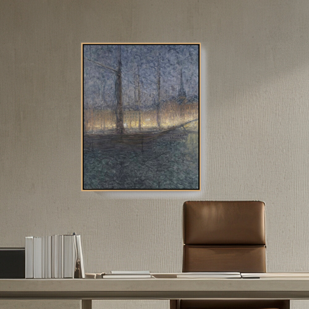 Artist7 - Art - Evening In Kornhamnstorg - FLOATING FRAME
