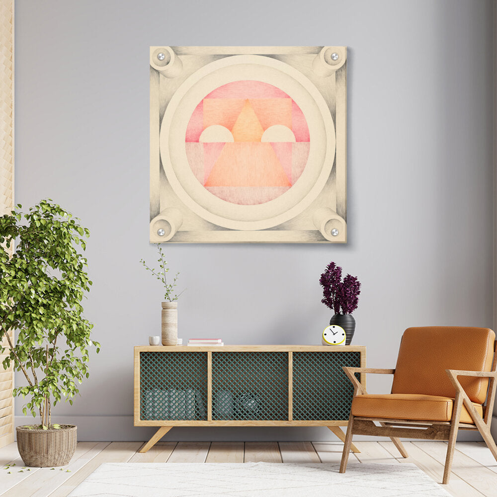 Artist7 - Art - A Circle - Acrylic Wall Photo