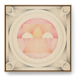 A Circle - Floating Framed Canvas