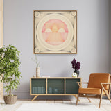 Artist7 - Art - A Circle - Floating Framed Canvas