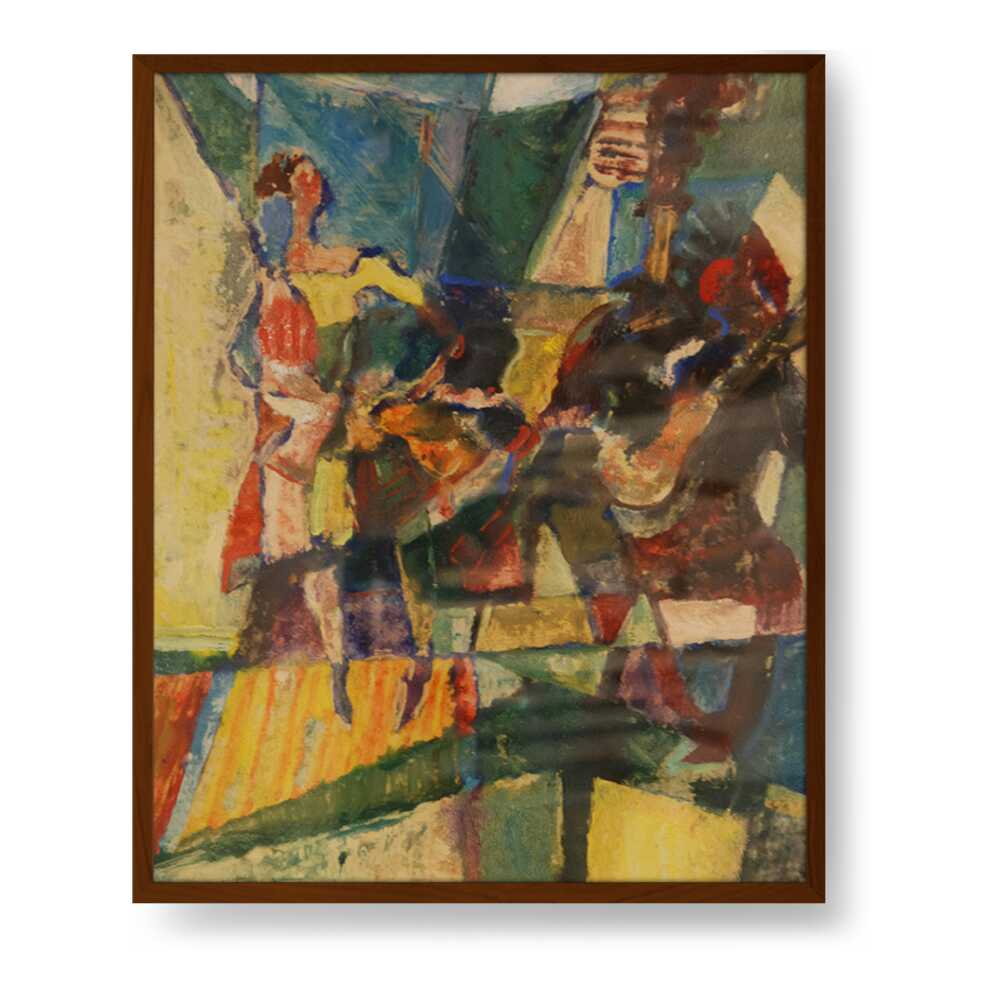 Artist7 - Art - Some Pretty Art Work - Framed Canvas