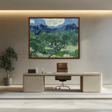 Artist7 - Art - Olive Trees - Framed Canvas