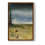 Extinction Of Useless Lights - Framed Canvas