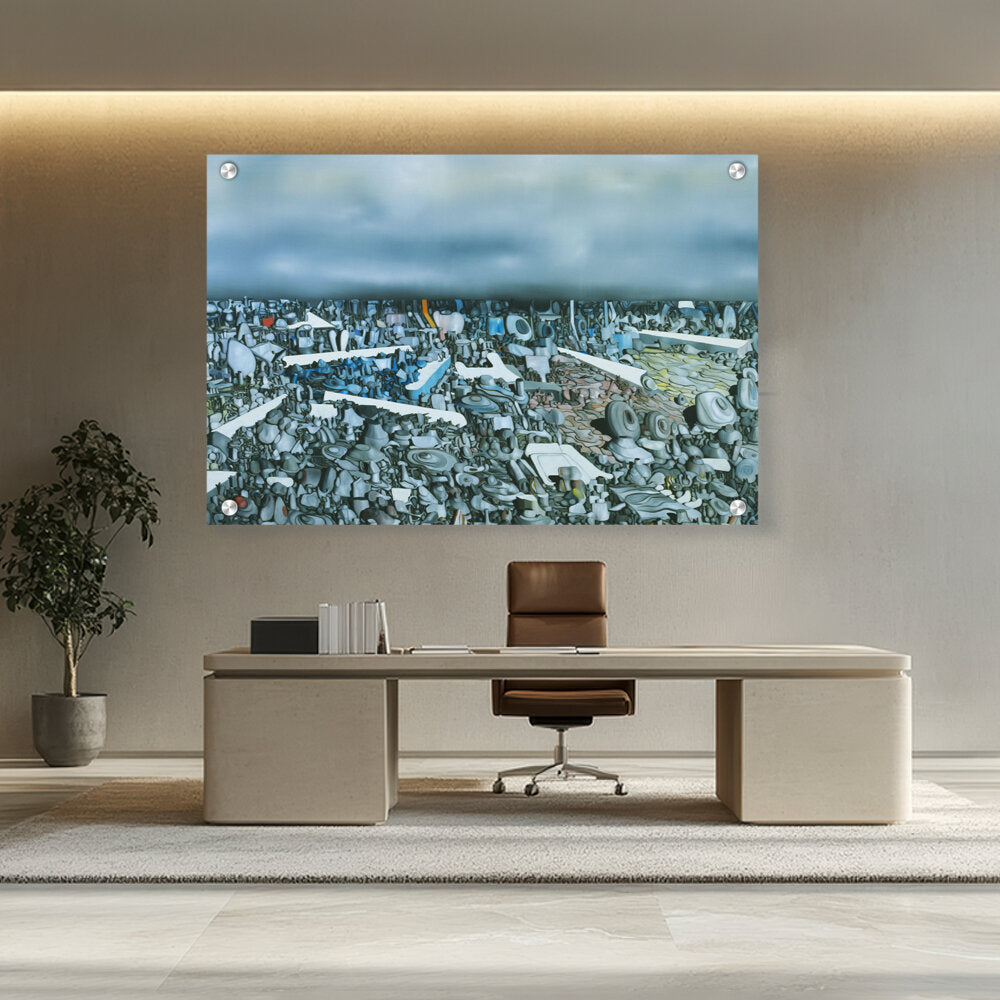 Artist7 - Art - Multiplication Of The Arcs - Acrylic Wall Photo