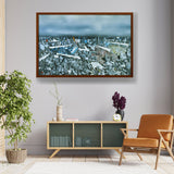 Multiplication Of The Arcs - Framed Canvas