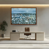 Artist7 - Art - Multiplication Of The Arcs - Framed Canvas