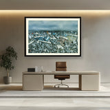 Artist7 - Art - Multiplication Of The Arcs - WALL MOUNT FRAME