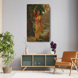 Ahalya Indravalokan - Wall Canvas