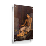 Baby And Princess - Acrylic Wall Photo