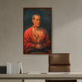 Ravi - Varma - Bharani Nal Raja Raja Varma - Framed Canvas