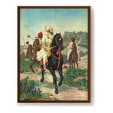 Shivaji - Framed Canvas