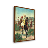 Shivaji - Framed Canvas