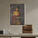 Ravi - Varma - The Maharani Of Travancore - FLOATING FRAME