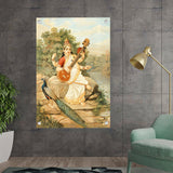 Ravi - Varma - Vasant Panchami - Acrylic Wall Photo