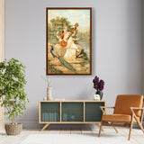 Vasant Panchami - Framed Canvas