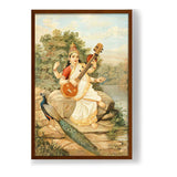 Vasant Panchami - Framed Canvas