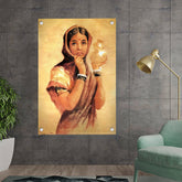 Ravi - Varma - The Milkmaid - Acrylic Wall Photo